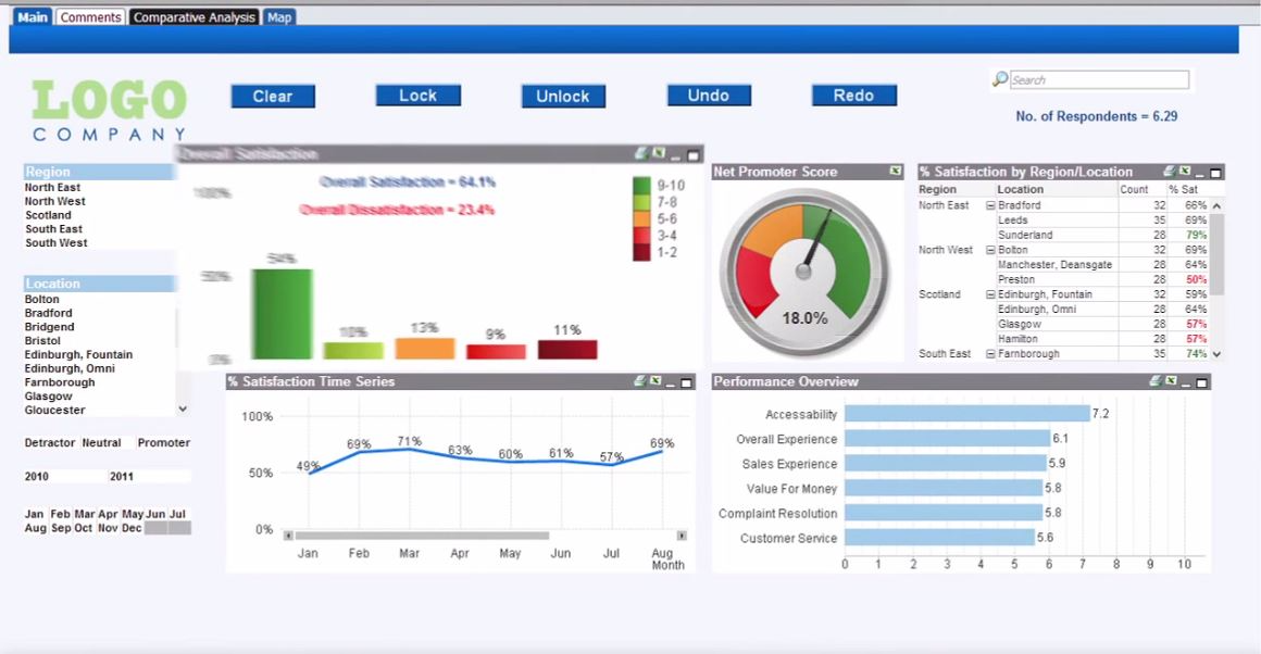 screenshot of Key Survey